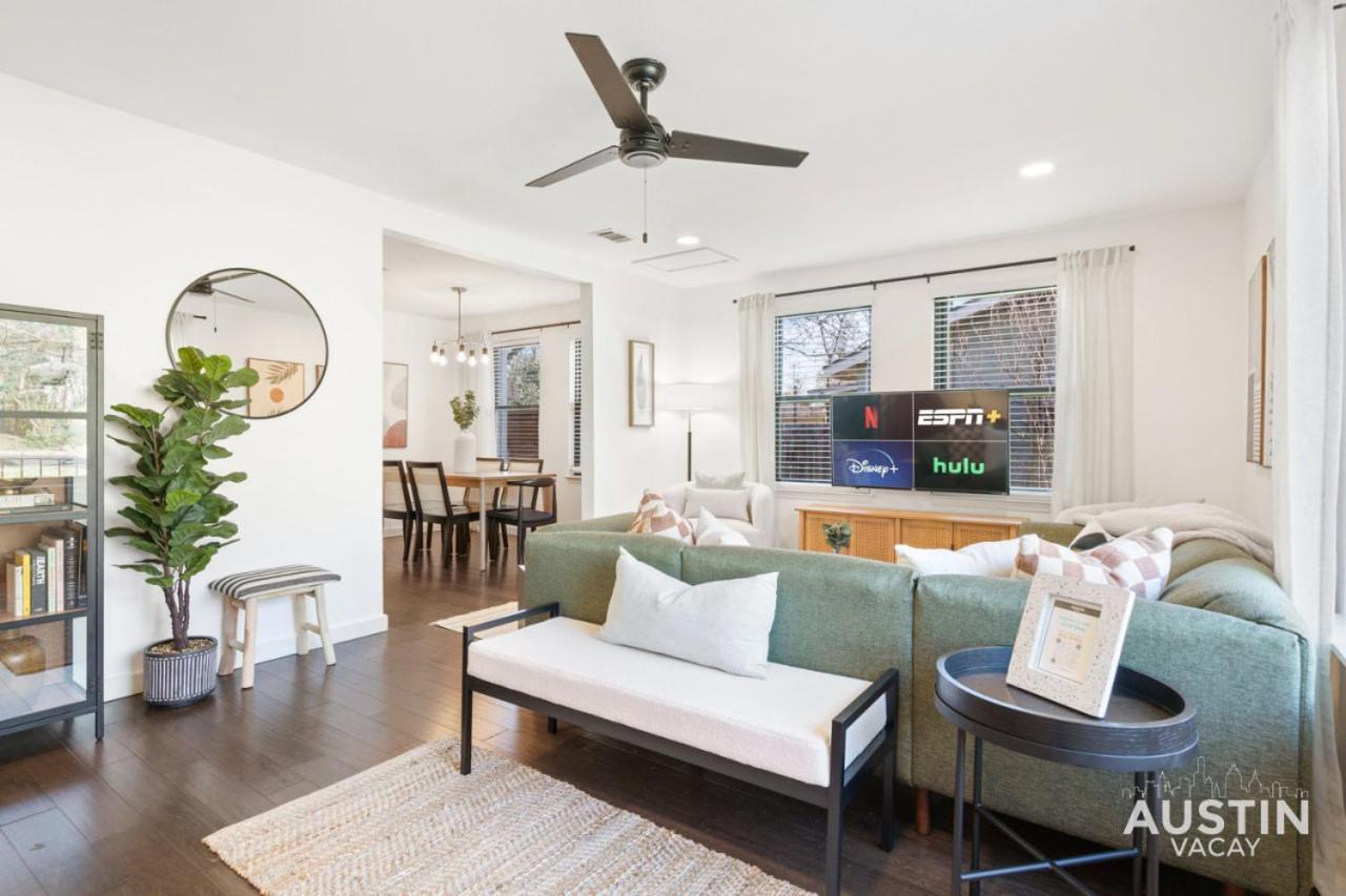 Pet Friendly Atx Escape With Game Room And Free Parking Austin Esterno foto